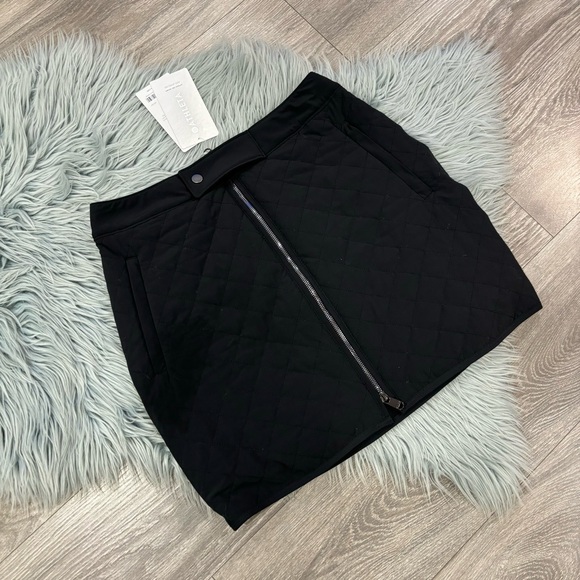 NWT ATHELTA jupe apres ski skirt in black - 8 - Picture 3 of 11